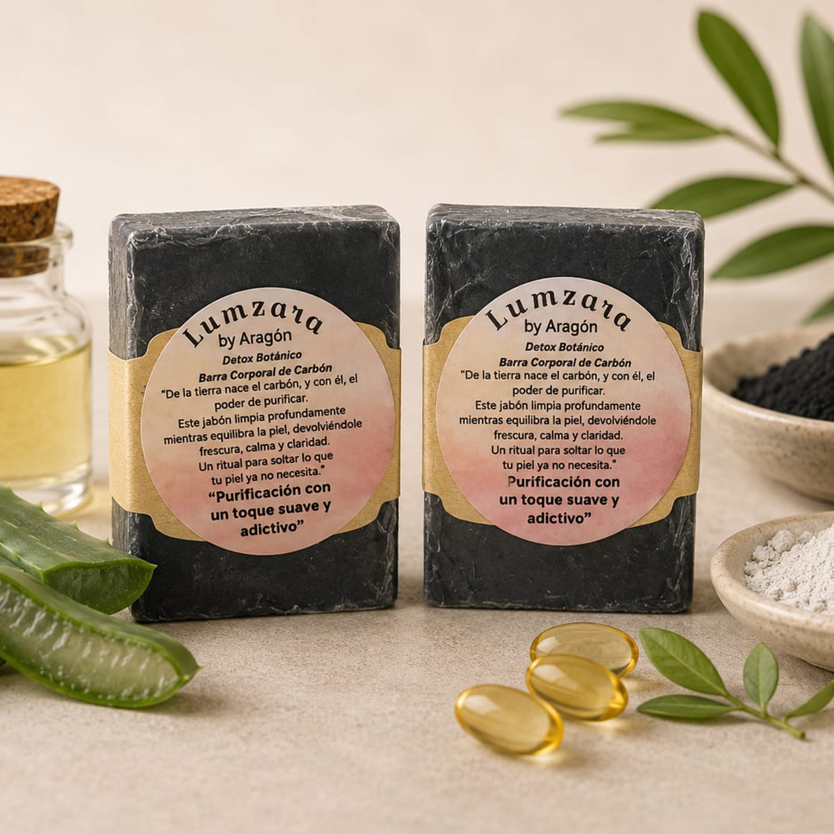 Noche Pura – Jabón Facial Detox Suave