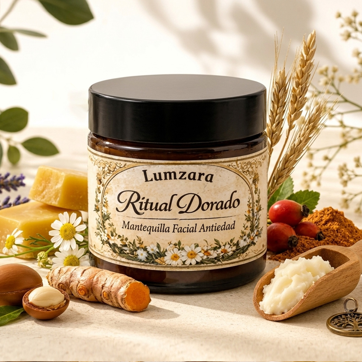 Ritual Dorado – Mantequilla Facial Antiedad