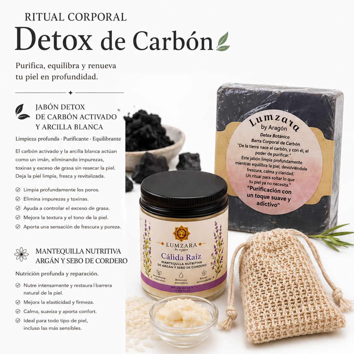 Ritual Corporal "Detox de Carbón"
