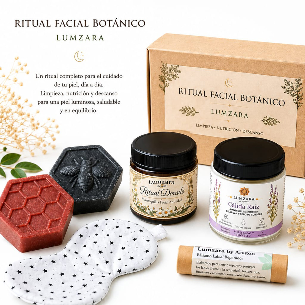 Ritual Facial Botánico - Limpieza, Nutrición y Descanso
