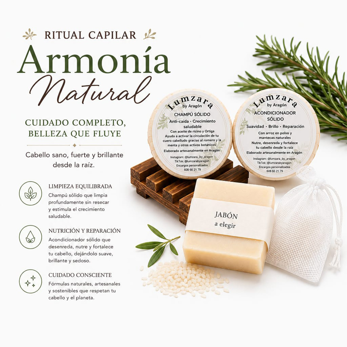 Ritual "Armonía Natural" - Cuidado Capilar y Corporal Completo